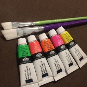 Brand new acrylic paint
